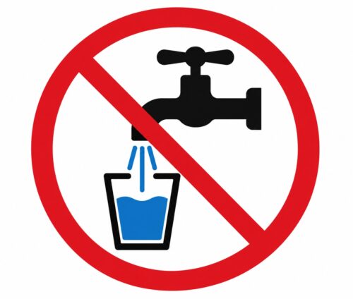 Avis de restriction de consommation de l’eau potable - mauvaise qualité bactériologique